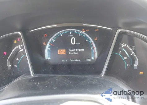 2020 Honda Civic Ex-L z USA, uszkodzony, nr VIN 19XFC1F7XLE212833